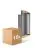 Flerpack 10x Nordlux Nico Vägglampa Aluminium Antracit Up & Down | IP54 - Passande för 2x GU10