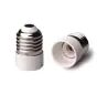 Adapter för lampsocklar E27 => E14 VIT